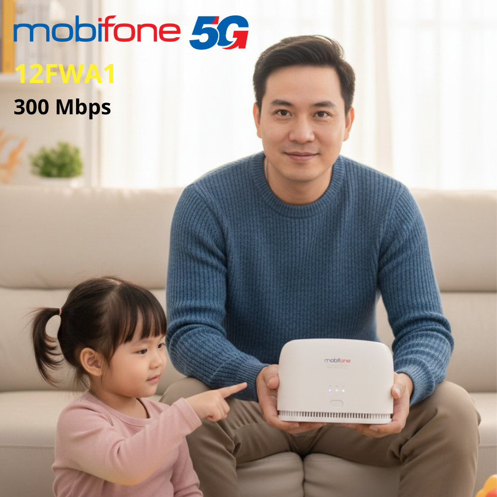Wifi 5G 300Mbps – Mượn thiết bị – 14 tháng