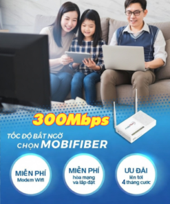 MobiFiber - 6 WIFI_TV1 - 300Mbps
