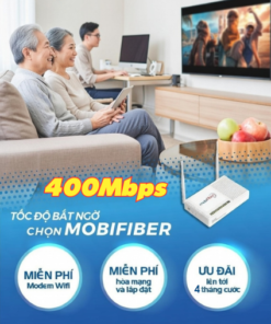 MobiFiber - 6 WIFI_TV2 - 400Mbps