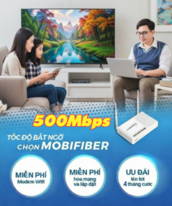 MobiFiber - 6 WIFI_TV3 - 500Mbps